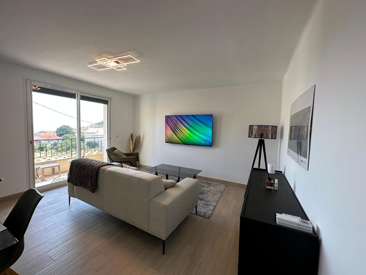 Alivu - Appartement Moderne Avec Terrasse Cargese Bagian luar foto