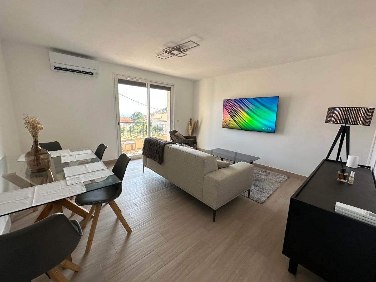Alivu - Appartement Moderne Avec Terrasse Cargese Bagian luar foto
